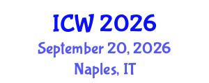 International Conference on Wastewater (ICW) September 20, 2026 - Naples, Italy