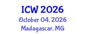 International Conference on Wastewater (ICW) October 04, 2026 - Madagascar, Madagascar