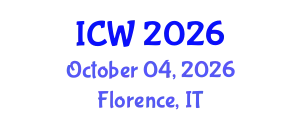 International Conference on Wastewater (ICW) October 04, 2026 - Florence, Italy