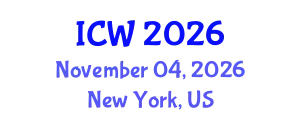 International Conference on Wastewater (ICW) November 04, 2026 - New York, United States