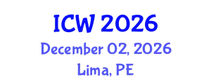 International Conference on Wastewater (ICW) December 02, 2026 - Lima, Peru