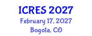 International Conference on Renewable Energy Sources (ICRES) February 17, 2027 - Bogota, Colombia