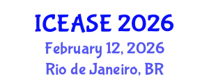 International Conference on Evaluation and Assessment in Software Engineering (ICEASE) February 12, 2026 - Rio de Janeiro, Brazil