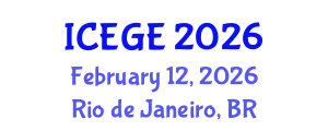 International Conference on Earthquake Geotechnical Engineering (ICEGE) February 12, 2026 - Rio de Janeiro, Brazil
