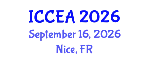 International Conference on Computational Engineering and Applications (ICCEA) September 16, 2026 - Nice, France
