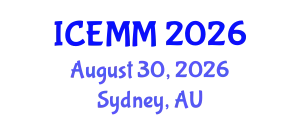 International Conference on Economy, Management and Marketing (ICEMM) August 30, 2026 - Sydney, Australia