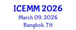 International Conference on Economy, Management and Marketing (ICEMM) March 09, 2026 - Bangkok, Thailand