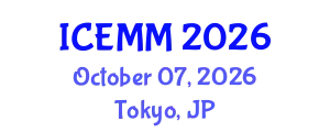 International Conference on Economy, Management and Marketing (ICEMM) October 07, 2026 - Tokyo, Japan