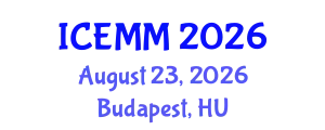 International Conference on Economy, Management and Marketing (ICEMM) August 23, 2026 - Budapest, Hungary