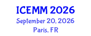 International Conference on Economy, Management and Marketing (ICEMM) September 20, 2026 - Paris, France