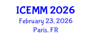 International Conference on Economy, Management and Marketing (ICEMM) February 23, 2026 - Paris, France