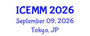 International Conference on Economy, Management and Marketing (ICEMM) September 09, 2026 - Tokyo, Japan