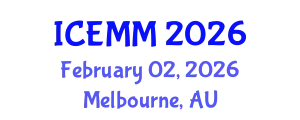 International Conference on Economy, Management and Marketing (ICEMM) February 02, 2026 - Melbourne, Australia