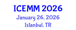 International Conference on Economy, Management and Marketing (ICEMM) January 26, 2026 - Istanbul, Turkey