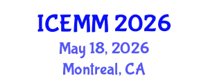 International Conference on Economy, Management and Marketing (ICEMM) May 18, 2026 - Montreal, Canada