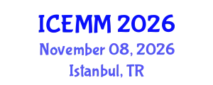 International Conference on Economy, Management and Marketing (ICEMM) November 08, 2026 - Istanbul, Turkey