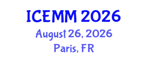 International Conference on Economy, Management and Marketing (ICEMM) August 26, 2026 - Paris, France