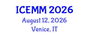 International Conference on Economy, Management and Marketing (ICEMM) August 12, 2026 - Venice, Italy