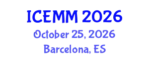 International Conference on Economy, Management and Marketing (ICEMM) October 25, 2026 - Barcelona, Spain