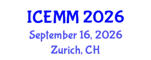 International Conference on Economy, Management and Marketing (ICEMM) September 16, 2026 - Zurich, Switzerland