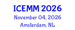International Conference on Economy, Management and Marketing (ICEMM) November 04, 2026 - Amsterdam, Netherlands