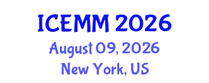 International Conference on Economy, Management and Marketing (ICEMM) August 09, 2026 - New York, United States