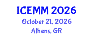 International Conference on Economy, Management and Marketing (ICEMM) October 21, 2026 - Athens, Greece