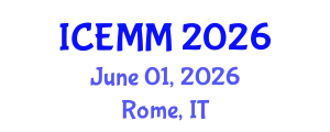 International Conference on Economy, Management and Marketing (ICEMM) June 01, 2026 - Rome, Italy