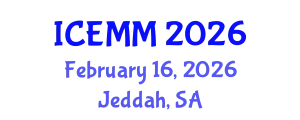 International Conference on Economy, Management and Marketing (ICEMM) February 16, 2026 - Jeddah, Saudi Arabia