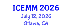 International Conference on Economy, Management and Marketing (ICEMM) July 12, 2026 - Ottawa, Canada