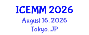 International Conference on Economy, Management and Marketing (ICEMM) August 16, 2026 - Tokyo, Japan