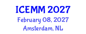 International Conference on Economy, Management and Marketing (ICEMM) February 08, 2027 - Amsterdam, Netherlands