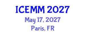 International Conference on Economy, Management and Marketing (ICEMM) May 17, 2027 - Paris, France