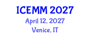 International Conference on Economy, Management and Marketing (ICEMM) April 12, 2027 - Venice, Italy
