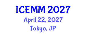 International Conference on Economy, Management and Marketing (ICEMM) April 22, 2027 - Tokyo, Japan