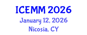 International Conference on Economy, Management and Marketing (ICEMM) January 12, 2026 - Nicosia, Cyprus