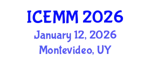 International Conference on Economy, Management and Marketing (ICEMM) January 12, 2026 - Montevideo, Uruguay