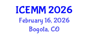 International Conference on Economy, Management and Marketing (ICEMM) February 16, 2026 - Bogota, Colombia