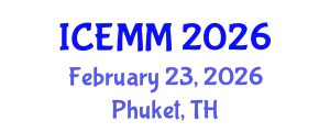 International Conference on Economy, Management and Marketing (ICEMM) February 23, 2026 - Phuket, Thailand