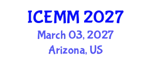 International Conference on Economy, Management and Marketing (ICEMM) March 03, 2027 - Arizona, United States