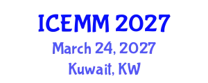 International Conference on Economy, Management and Marketing (ICEMM) March 24, 2027 - Kuwait, Kuwait