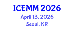 International Conference on Economy, Management and Marketing (ICEMM) April 13, 2026 - Seoul, Republic of Korea