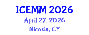 International Conference on Economy, Management and Marketing (ICEMM) April 27, 2026 - Nicosia, Cyprus