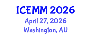 International Conference on Economy, Management and Marketing (ICEMM) April 27, 2026 - Washington, Australia