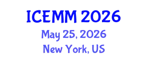 International Conference on Economy, Management and Marketing (ICEMM) May 25, 2026 - New York, United States
