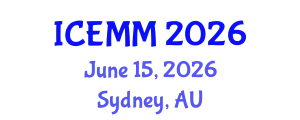 International Conference on Economy, Management and Marketing (ICEMM) June 15, 2026 - Sydney, Australia