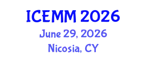 International Conference on Economy, Management and Marketing (ICEMM) June 29, 2026 - Nicosia, Cyprus