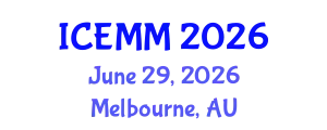 International Conference on Economy, Management and Marketing (ICEMM) June 29, 2026 - Melbourne, Australia