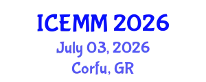 International Conference on Economy, Management and Marketing (ICEMM) July 03, 2026 - Corfu, Greece
