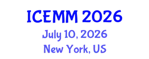International Conference on Economy, Management and Marketing (ICEMM) July 10, 2026 - New York, United States